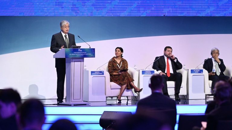 Что сказал Токаев на форуме Digital Bridgе-2022