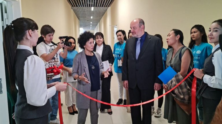 В Туркестане появился образовательный хаб по космическим технологиям для школьников
