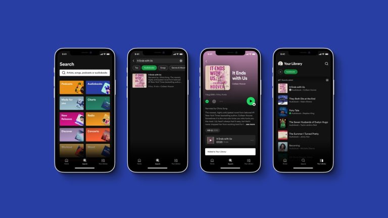 Spotify начал продавать аудиокниги — пока только в США