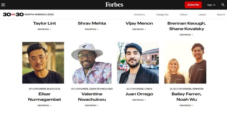 Выходец из Казахстана попал в рейтинг Forbes 30 under 30