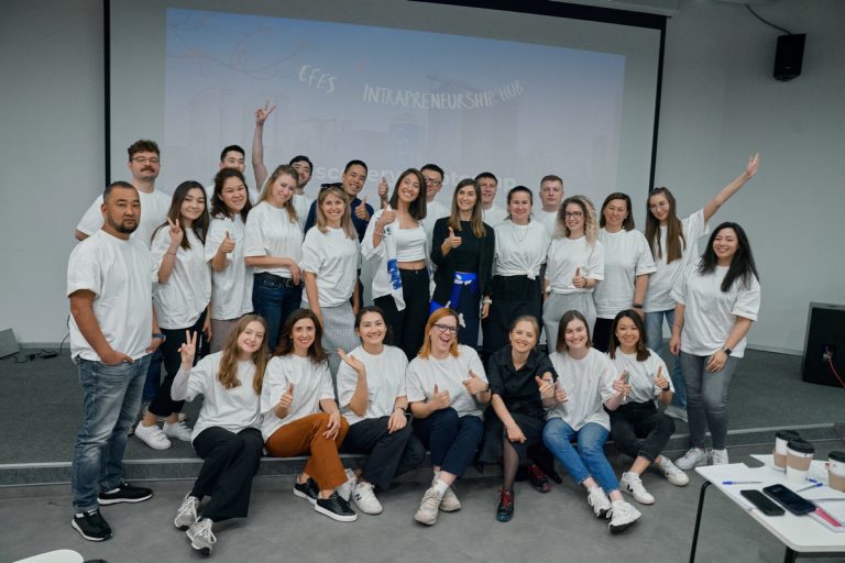 Как прошел первый день EFES KZ Intrapreneurship Hub