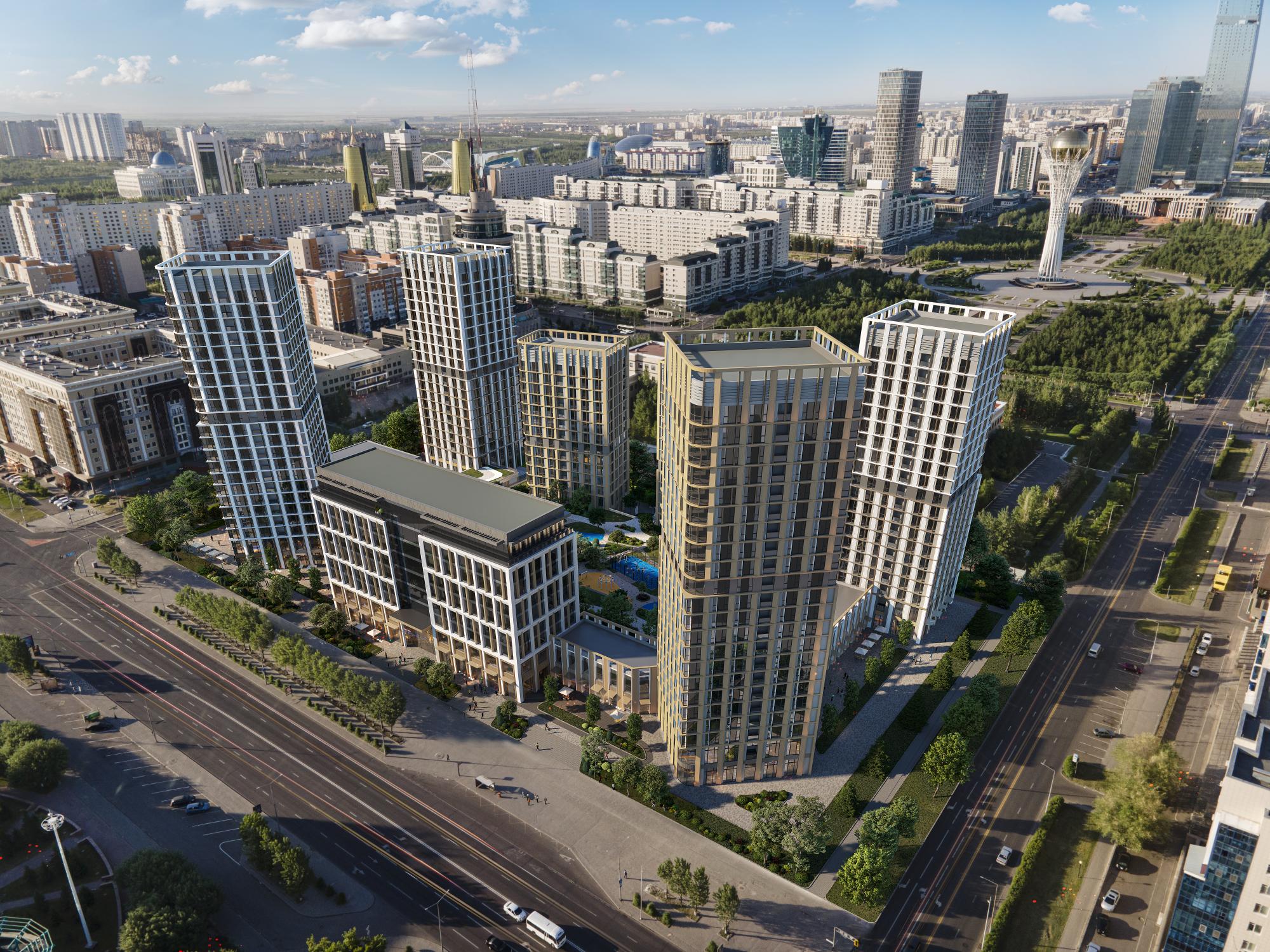 Топ-7 элитных ЖК Астаны, которые достроят в 2024 году — изображение 7