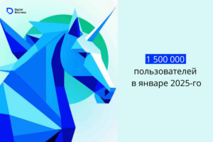 Начали год с рекорда: 1,5 млн пользователей на Digital Business!
