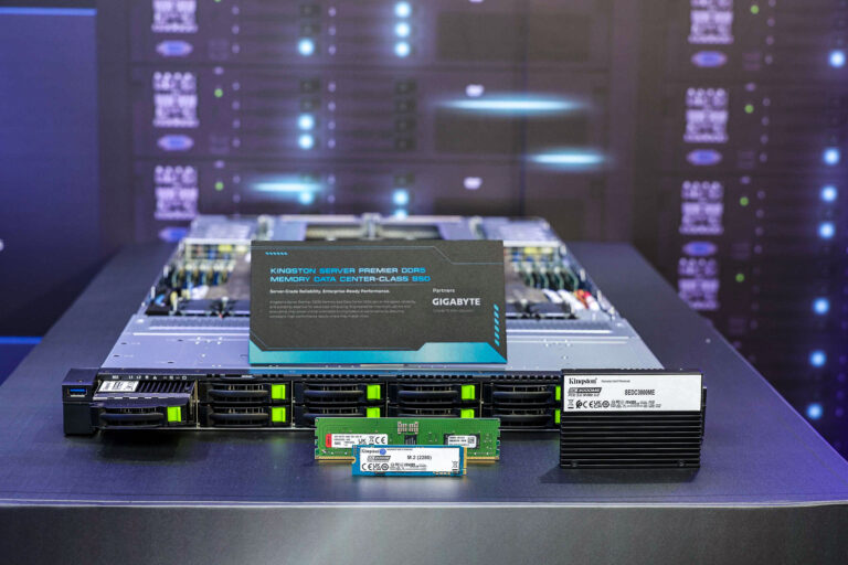 Kingston представила новые решения для ИИ и игр на выставке COMPUTEX 2025