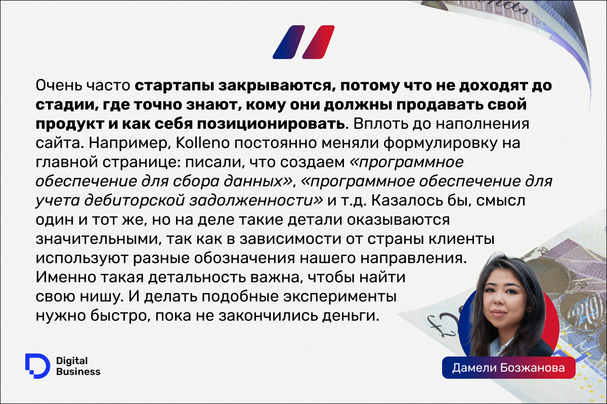 Дамели Бозжанова, Digital Business