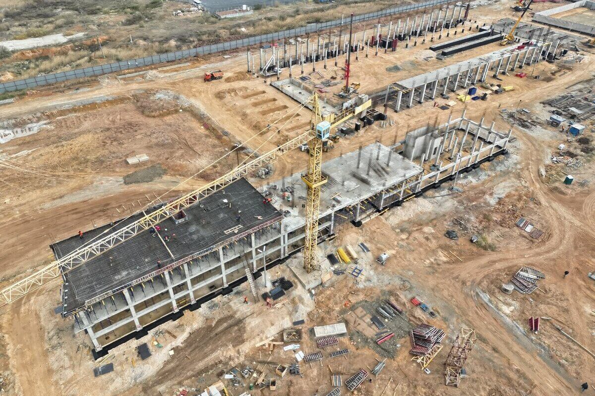 Строительство дата-центра Akashi в Астане 