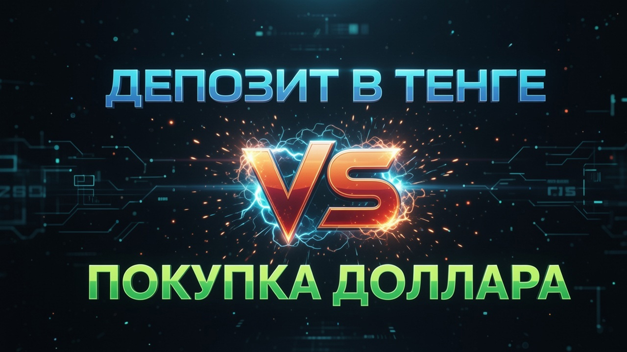 Депозит в тенге или покупка долларов: куда стоило вложить деньги за последние три месяца