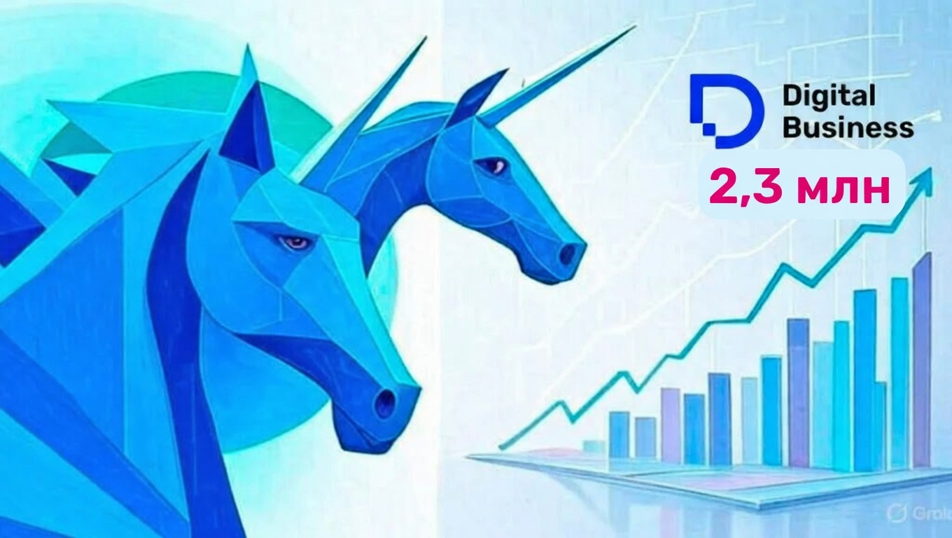 Digital Business привлек 2,3 млн пользователей в январе