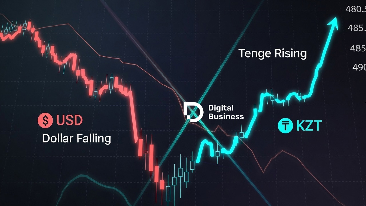 Тенге вновь укрепился к доллару по итогам торгов