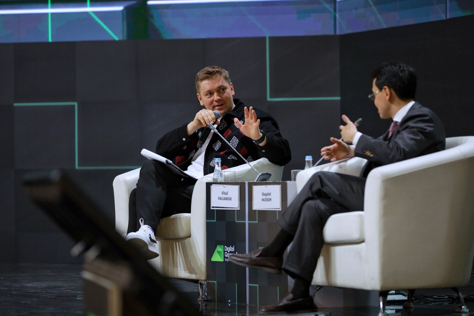 Багдат Мусин и Виталий Волянюк