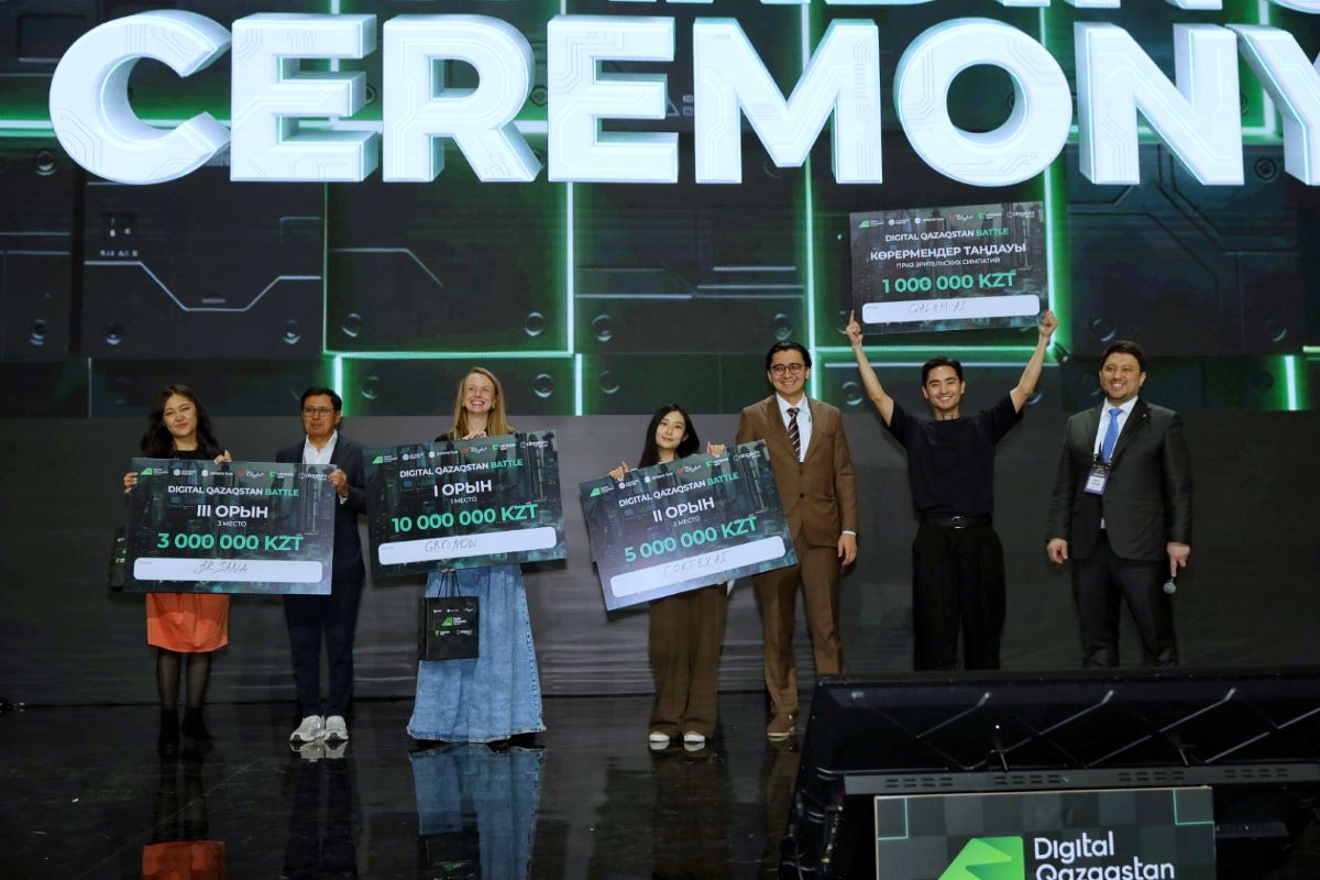 Победители Digital Qazaqstan Battle получили 19 млн тенге