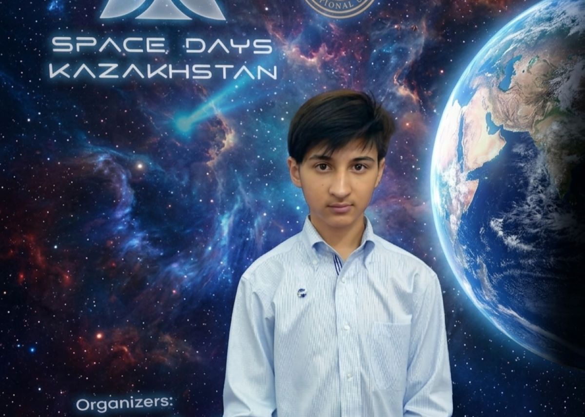 17-летний школьник из Казахстана стал руководителем в космическом стартапе