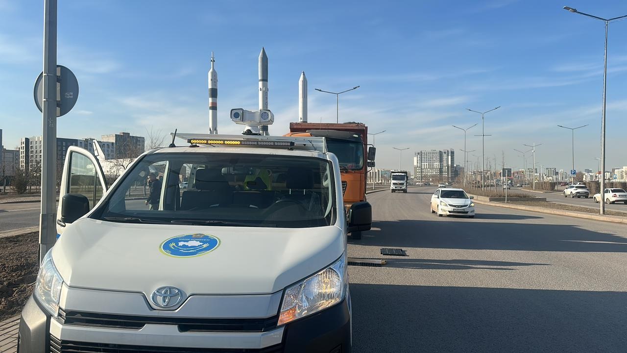 Грузовикам в Астане пригрозили штрафами – и вот за что