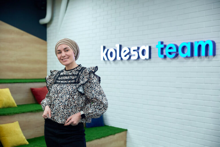 История главы четырех отделов Kolesa Group