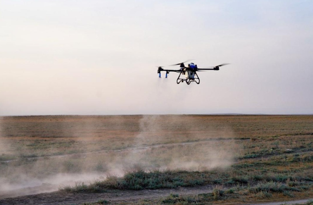 Казахстан впервые развернет флот из ста дронов для защиты полей