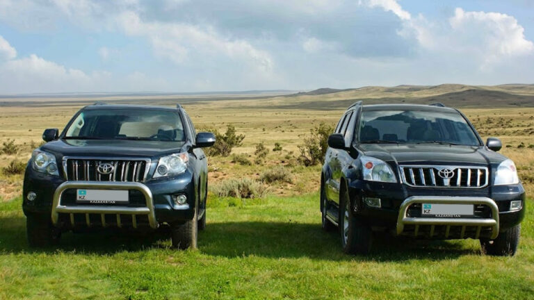 Алматинцы установили кенгурятники на свои Land Cruiser: Почему одного оштрафовали, а второму ничего не говорят