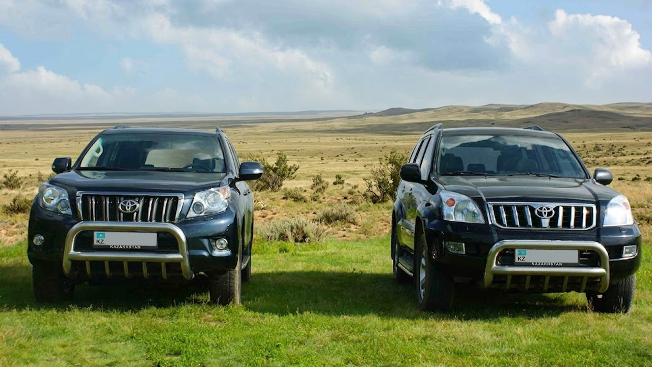 Алматинцы установили кенгурятники на свои Land Cruiser: Почему одного оштрафовали, а второму ничего не говорят