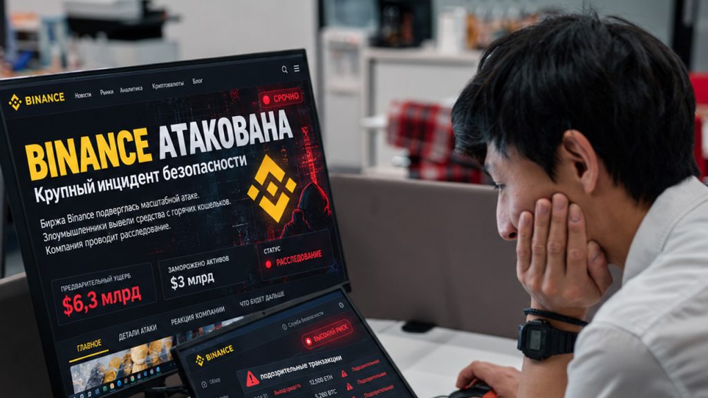 Атака на Binance на $6,3 млрд: что происходит с активами казахстанских пользователей