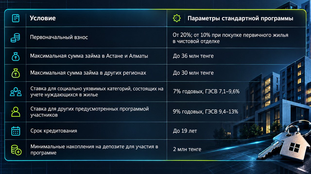 Участников жилищной программы «Наурыз» попросили обратить внимание на новые условия — изображение 2